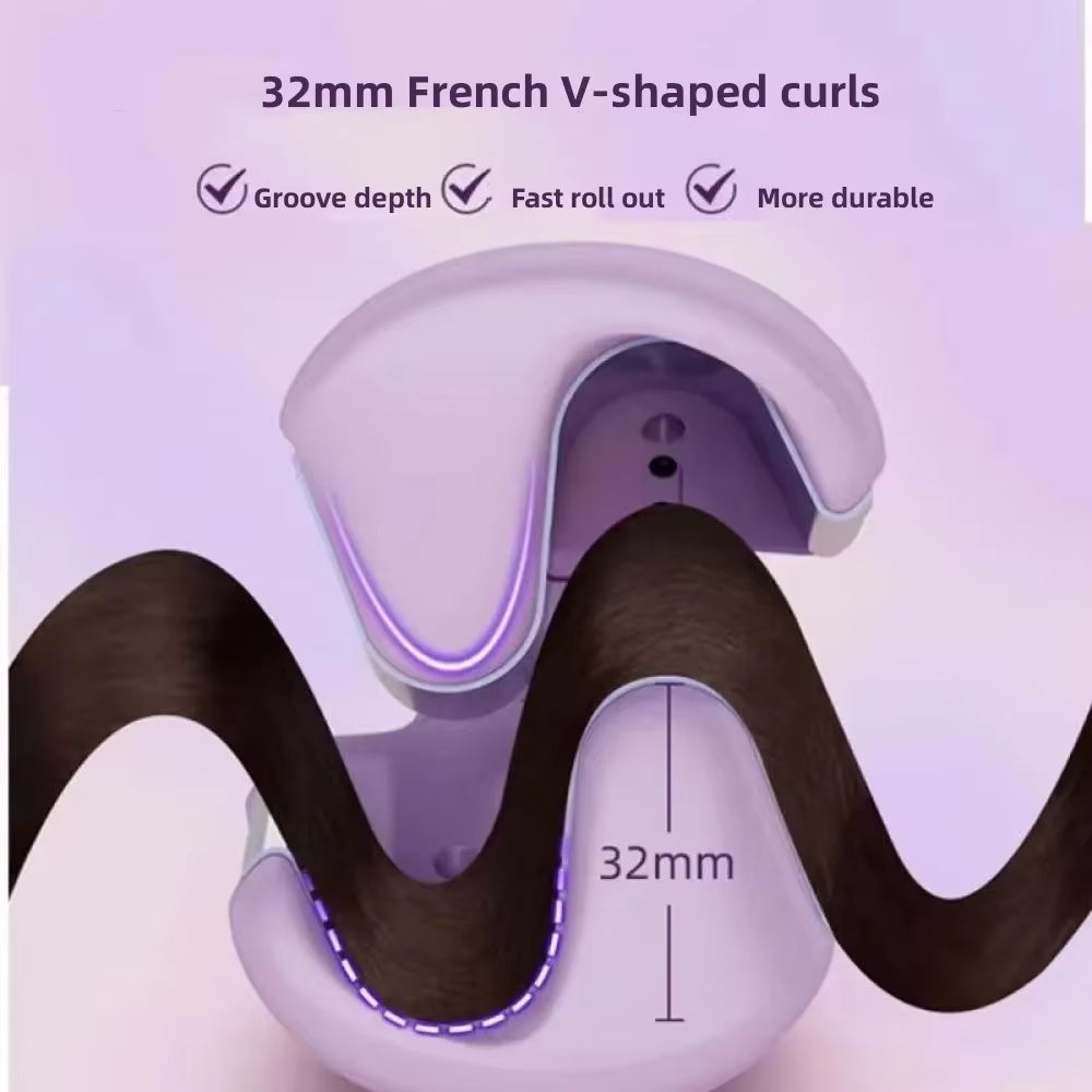 French Deep V 32MM Wave Hair Curler™