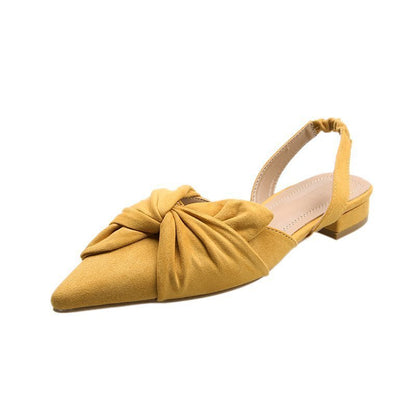 BowGlam™ – Pointed Toe Flats