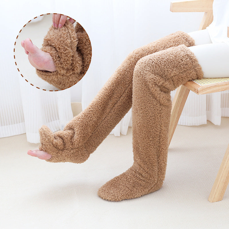 FuzzieKnee™ – Ultra-Warm Over-the-Knee Socks Shopylife