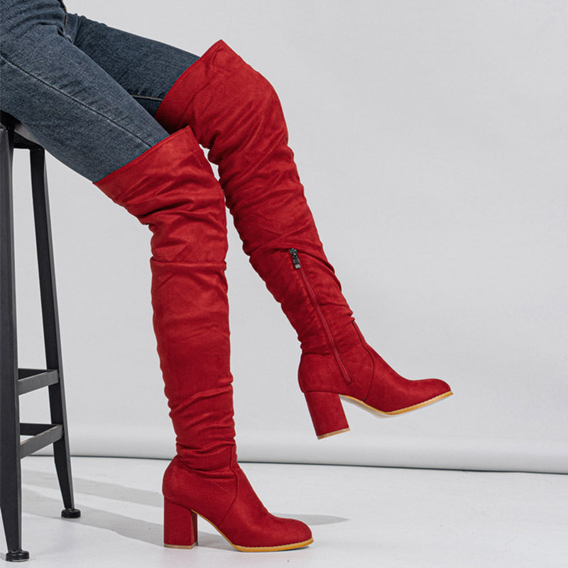 Velvet Rise™ – Over-the-Knee Boots