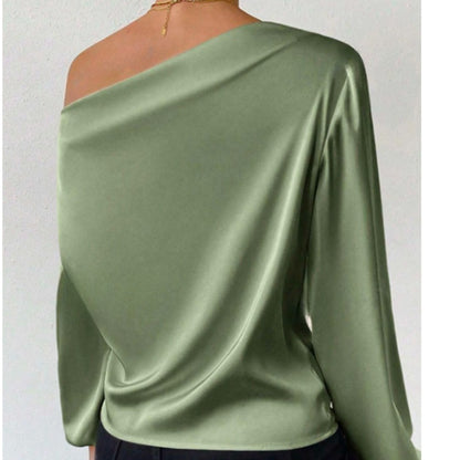 Femme Luxe - Asymmetric Pullover Top