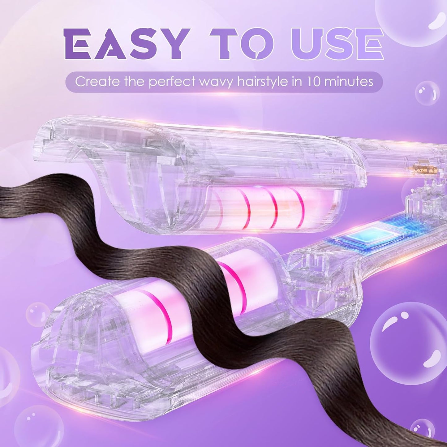 French Deep V 32MM Wave Hair Curler™