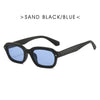 Sand Black Frame Blue Lens