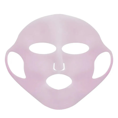 Silicone Face Mask Reusable Moisturizing Lifting Firming Anti Wrinkle V Shape Face Firming Gel Sheet Mask Ear Fixed Skin Care