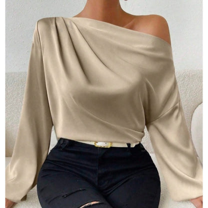 Femme Luxe - Asymmetric Pullover Top