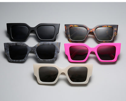 Fashion Irregular Ladies Polygon Sunglasses