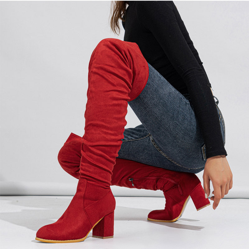 Velvet Rise™ – Over-the-Knee Boots